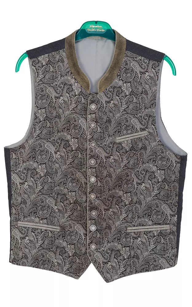 Weste Bayreuth, grau - Slim-fit