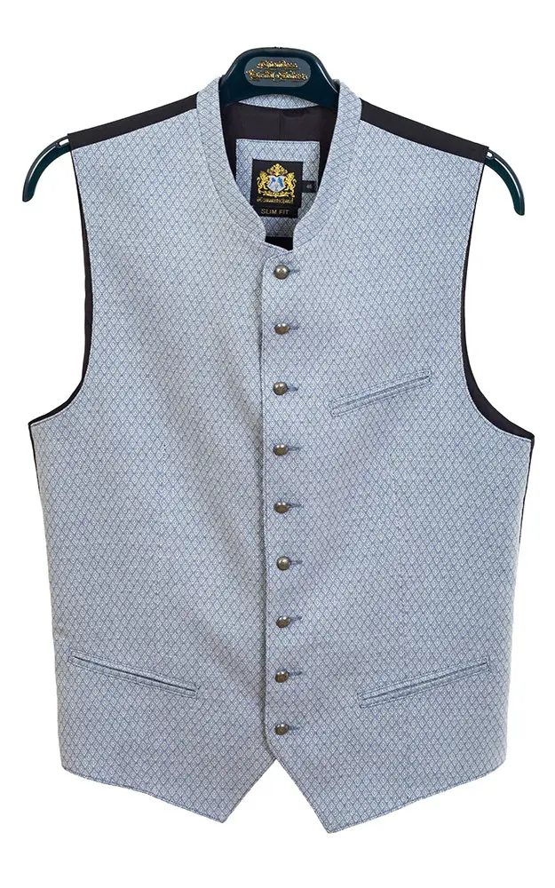 Weste Tobias, blau