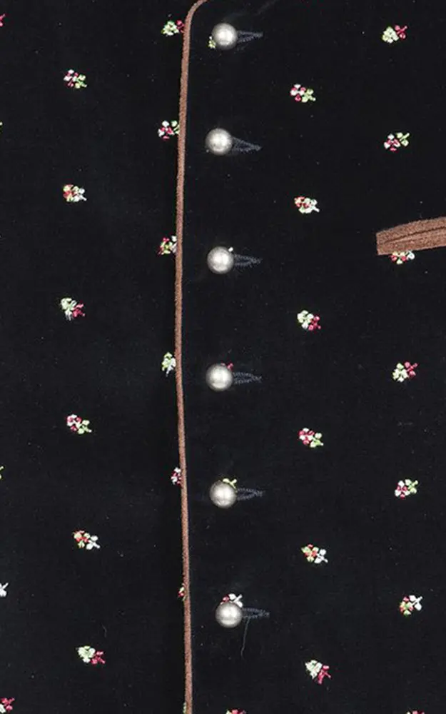 Weste Calzado, schwarz Stick