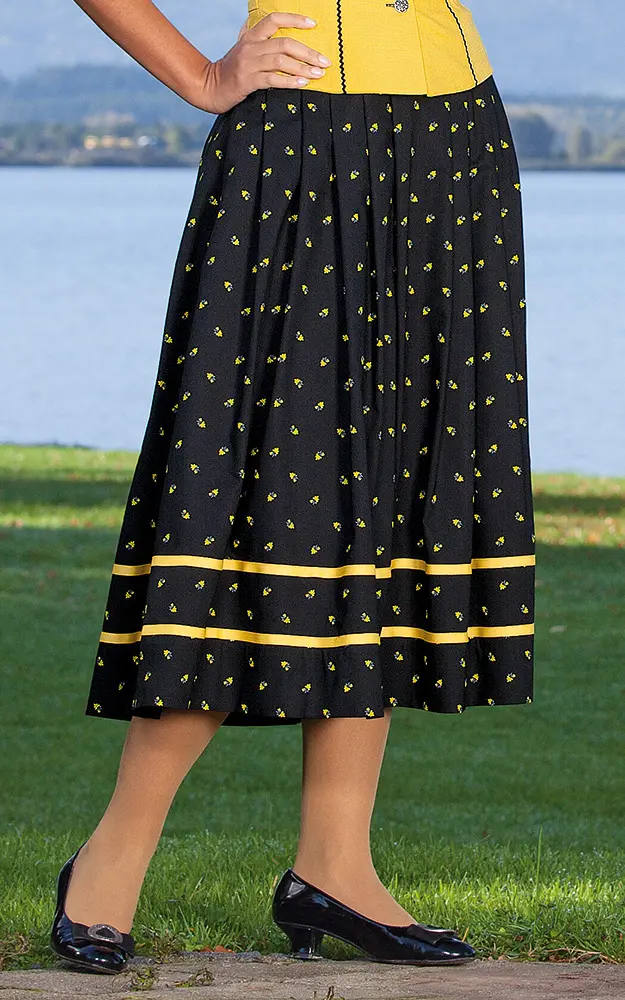 Rock Friedberg, schwarz/gelb