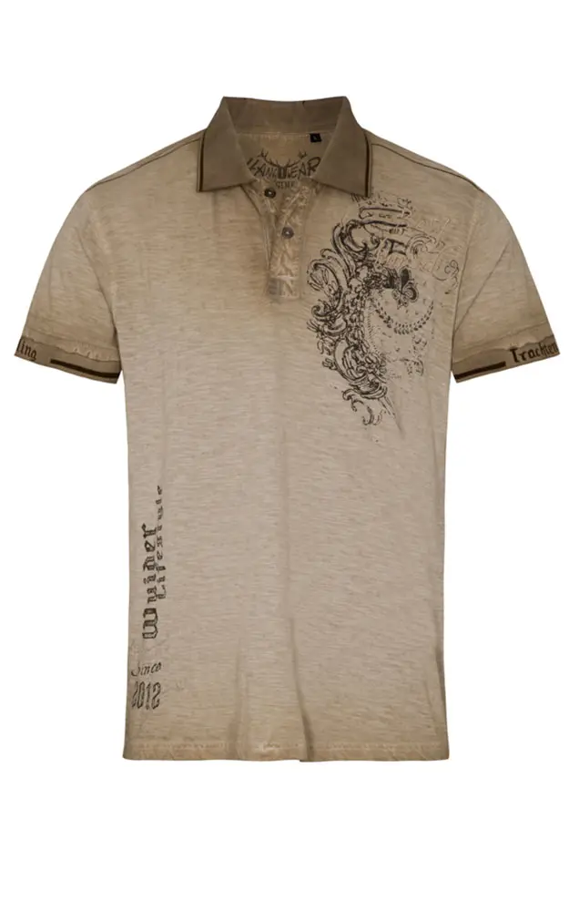 Polo-Shirt Askan, beige