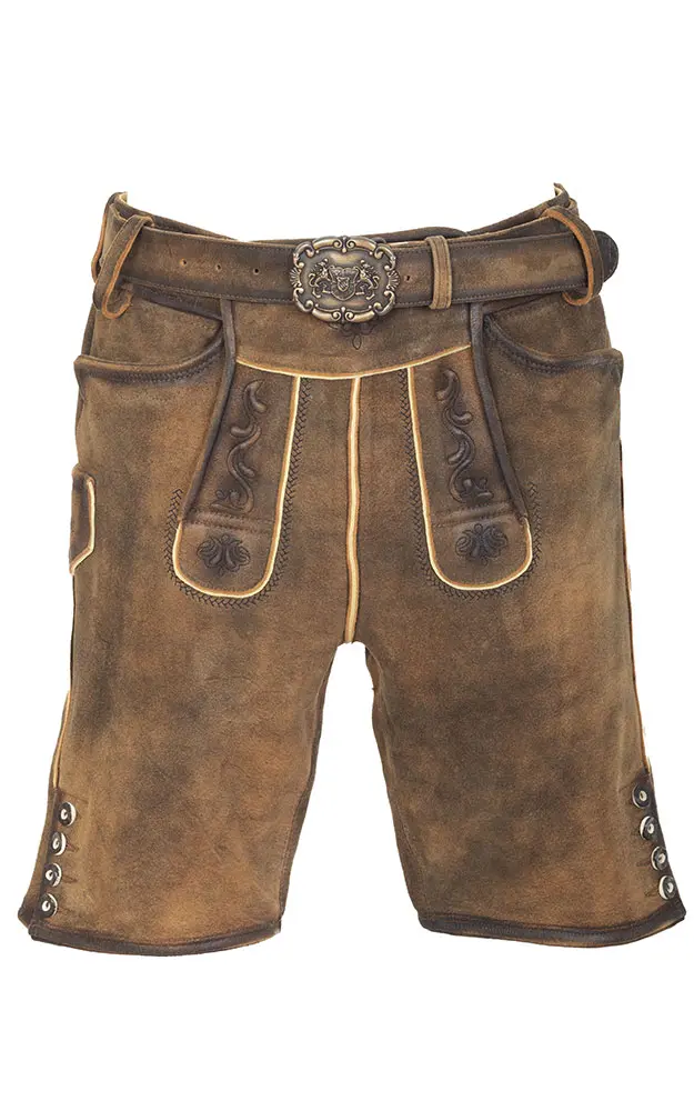 Lederhose Roman, espresso