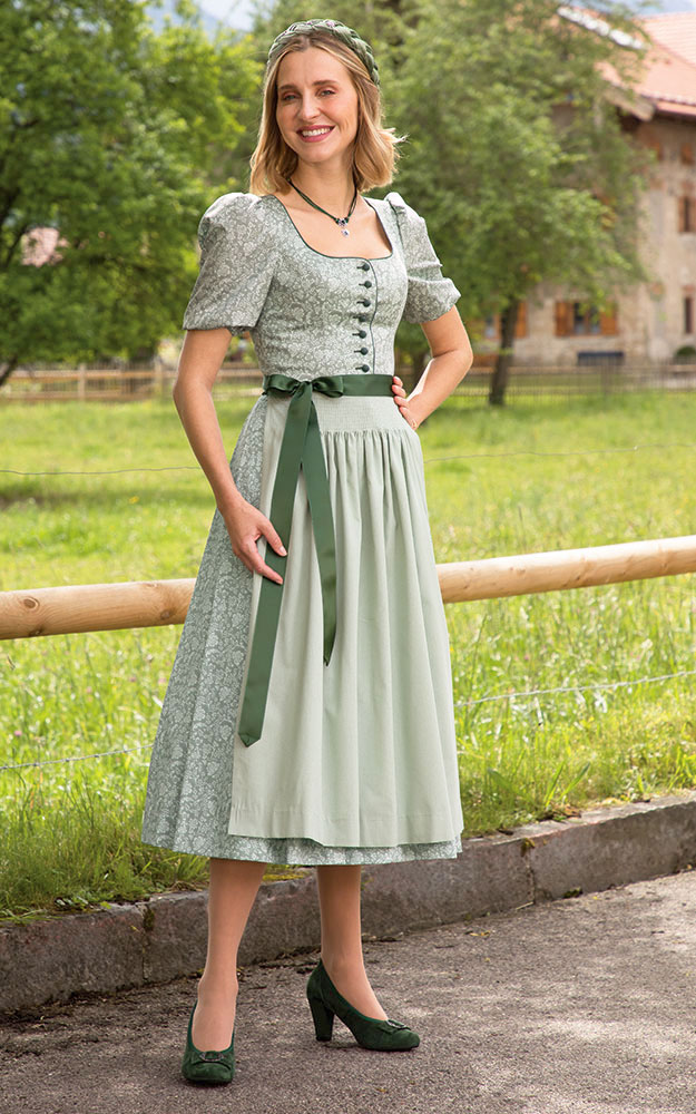 Dirndl Garching, mit Schürze