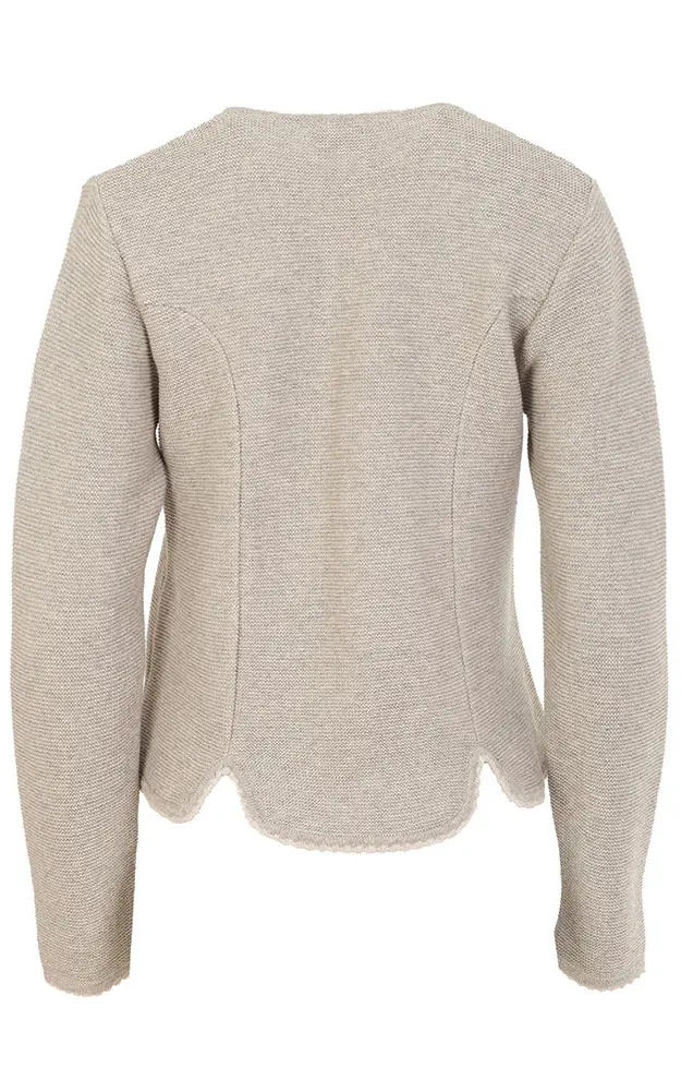 Strickjacke Voni, erde/beige