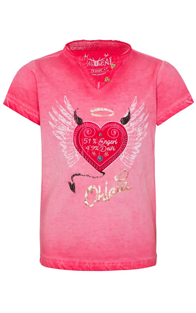 Kinder-Shirt 70899, pink