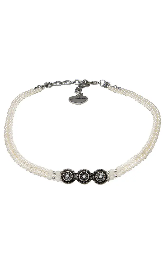 Kette DHK31500010, Perle weiß