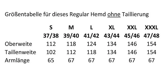 Hemd Cortina #, mblau/wß Kurzarm