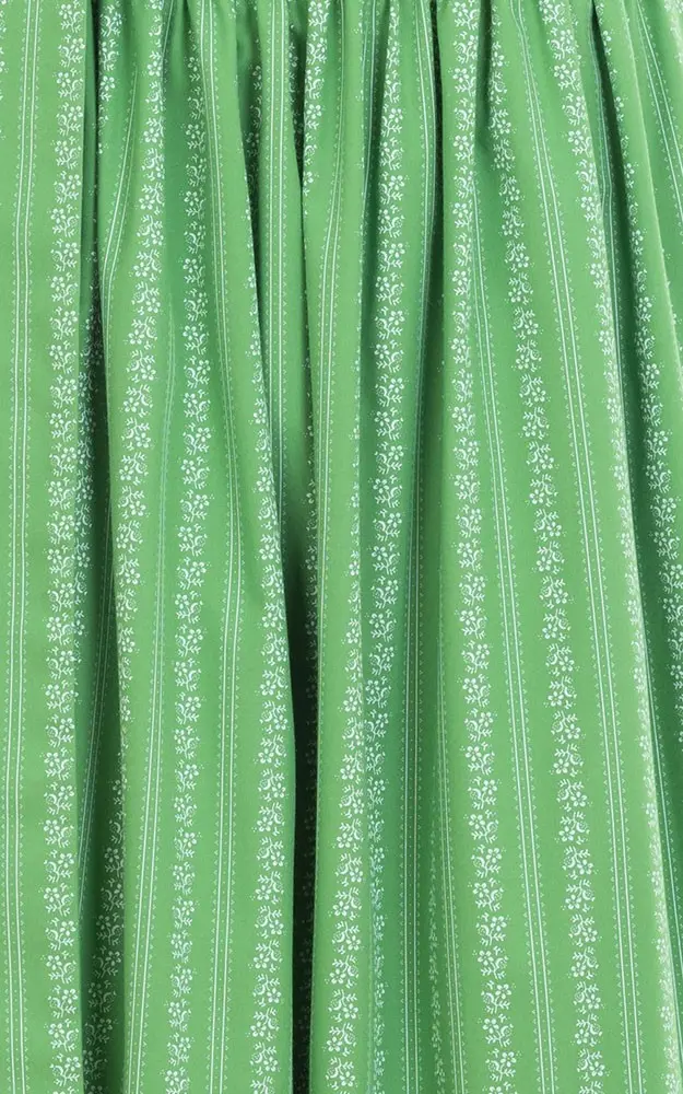 Schürze Streifen Extra, apfelgrün