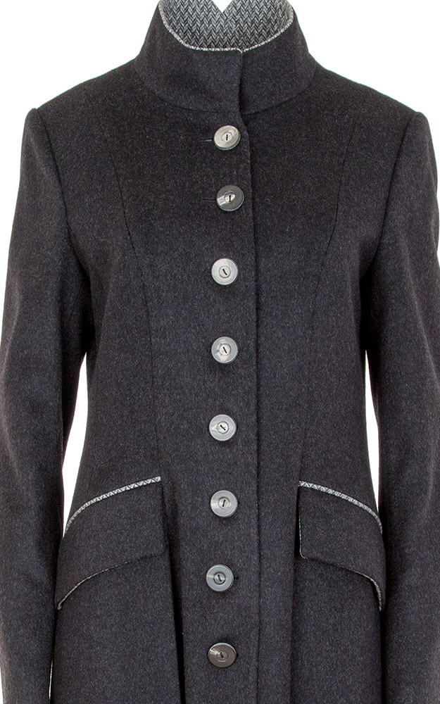 Mantel Dorothea, schwarz