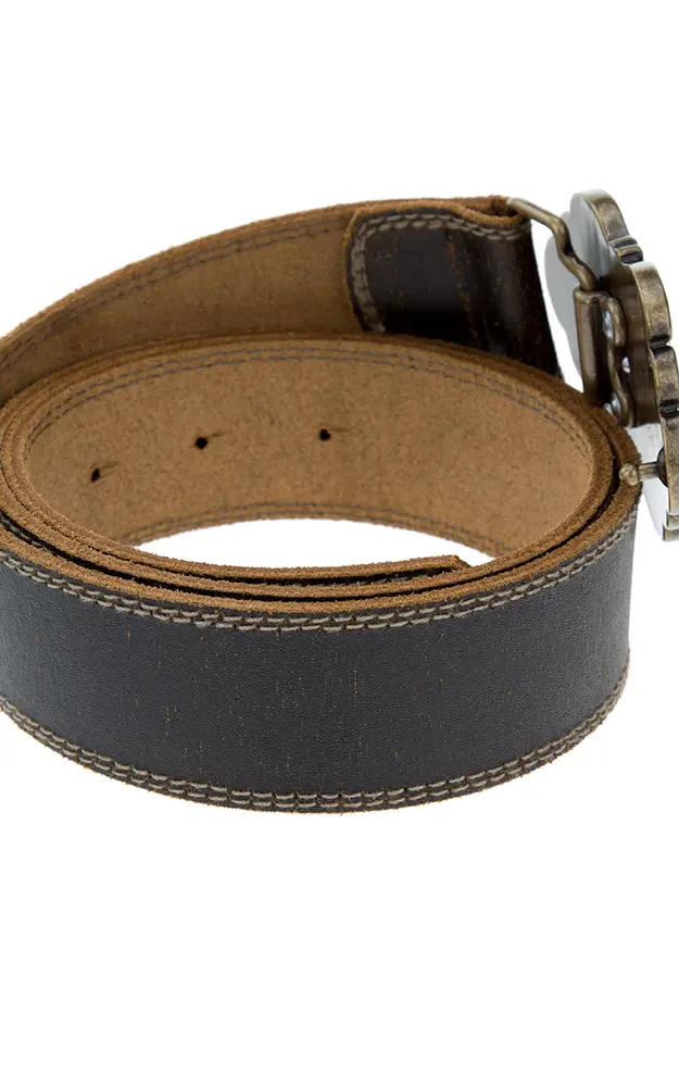 Herrengürtel 24975, dunkelbraun