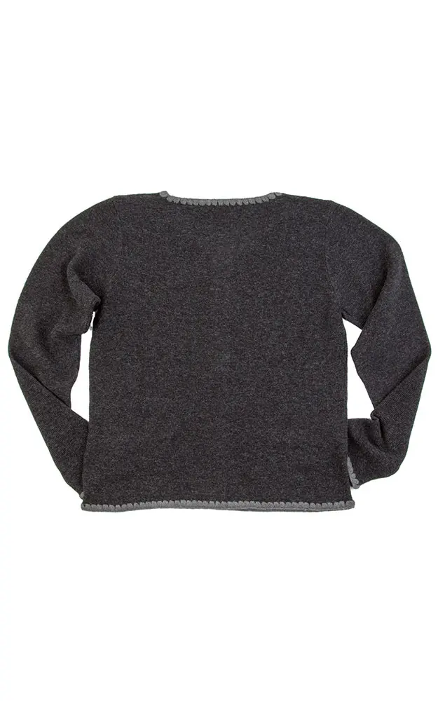 Strickjacke 22004, anthrazit