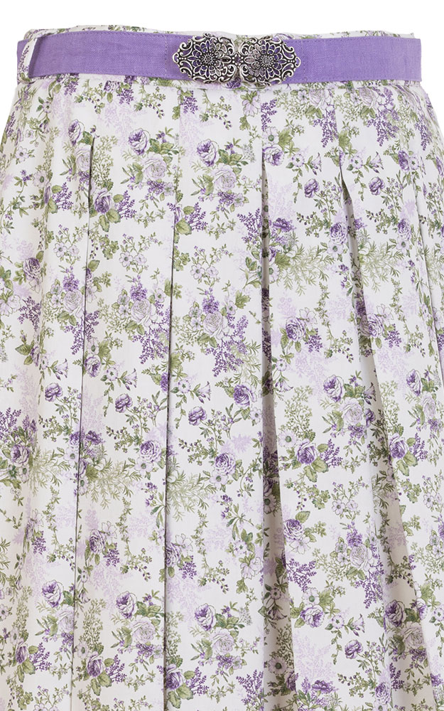 Rock Herlind 5763, lila Blumen