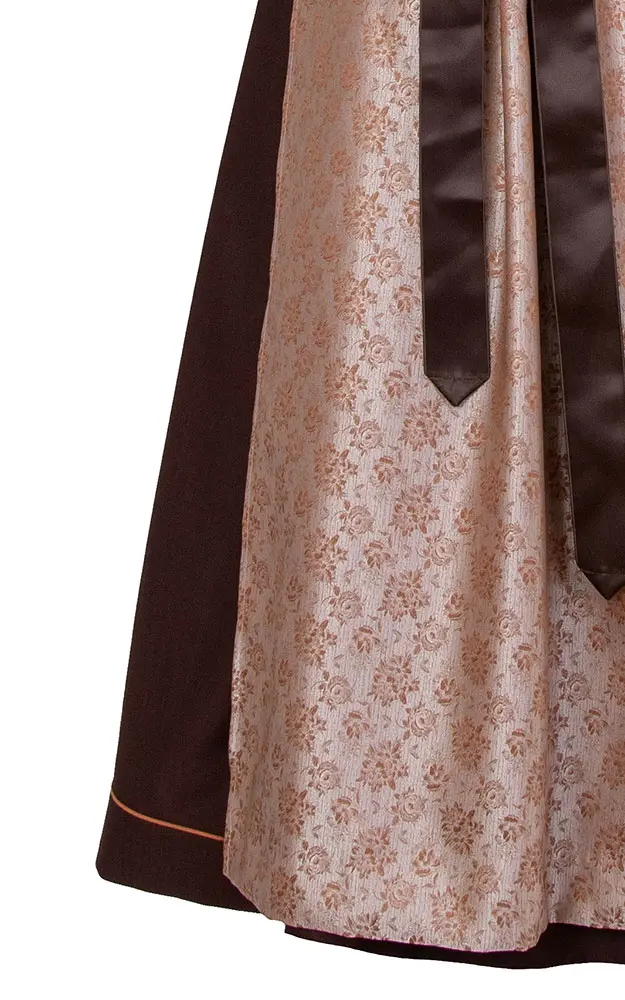 Blusendirndl Buchensee /E braun, ohne Schürze