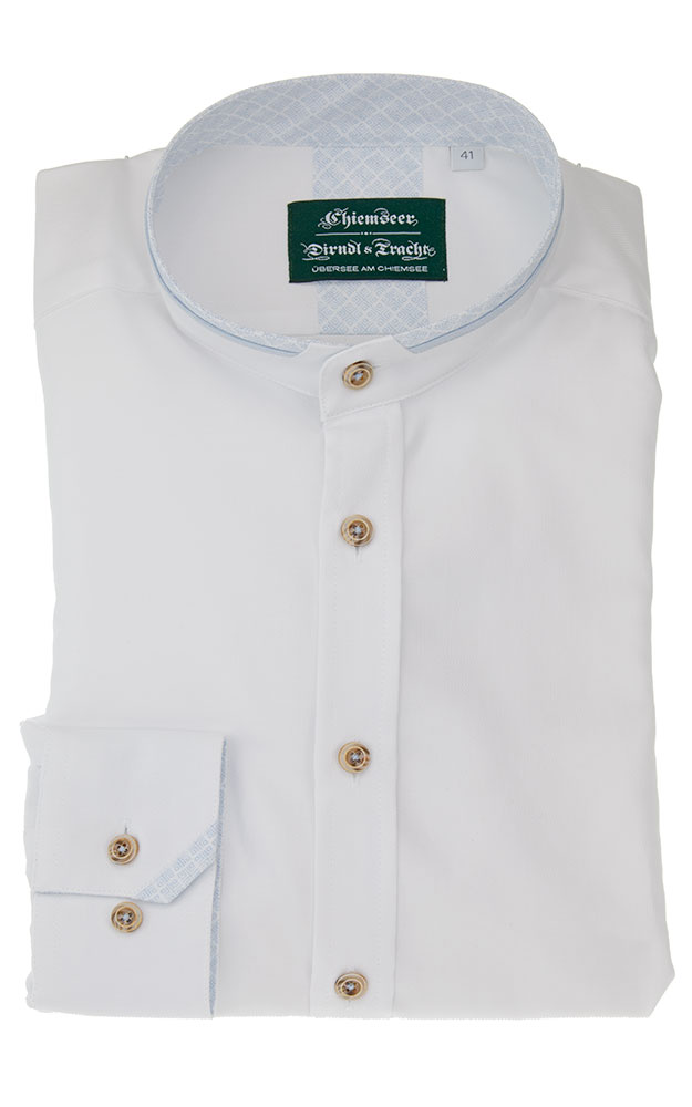 Hemd 3012 10320, weiß/hellblau SK - Slim fit
