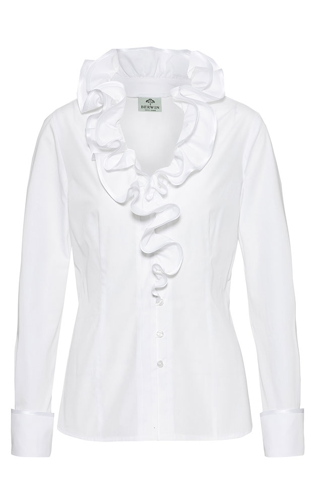 Trachtenbluse 334693 99406, weiß