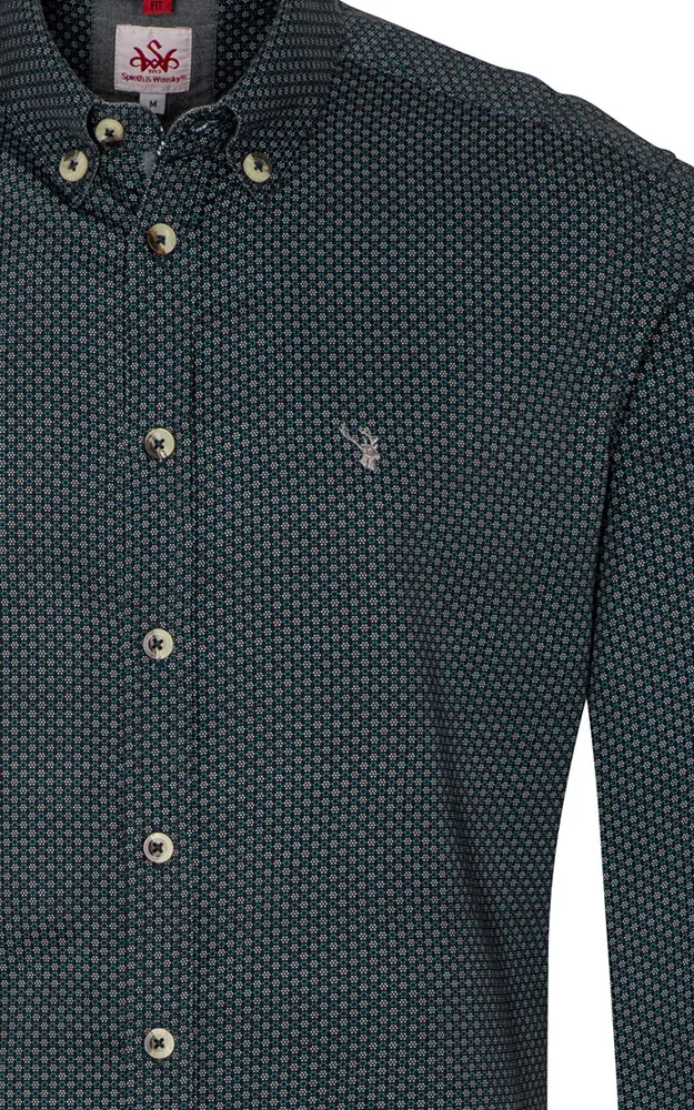 Hemd Alarich, dunkelblau - Slim fit