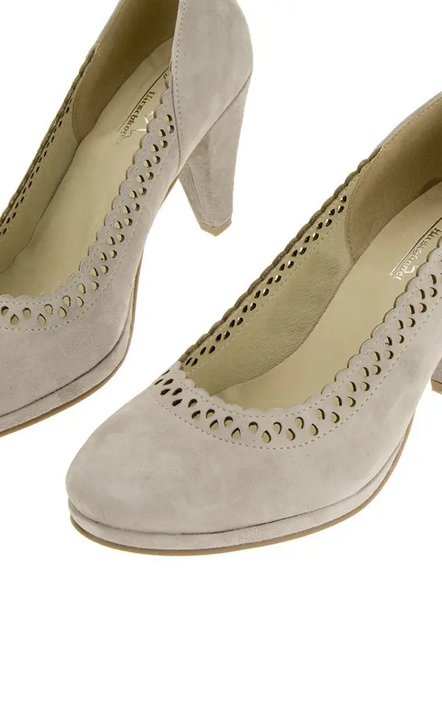 Velours-Schuhe 3004529031, grau