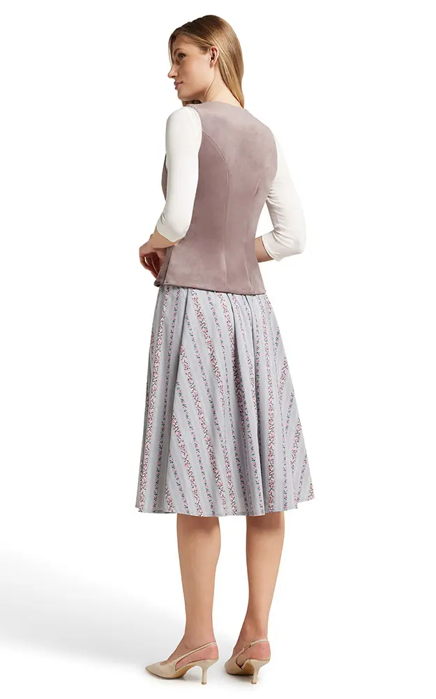 Mieder Samt 64250, rosa