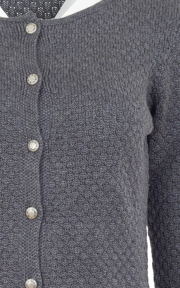 Strickjacke DA SCM90, anthtrazit