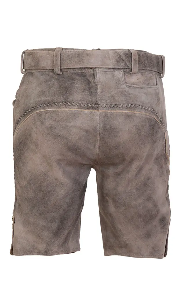 Lederhose Freischütz mit Gürtel, oxford