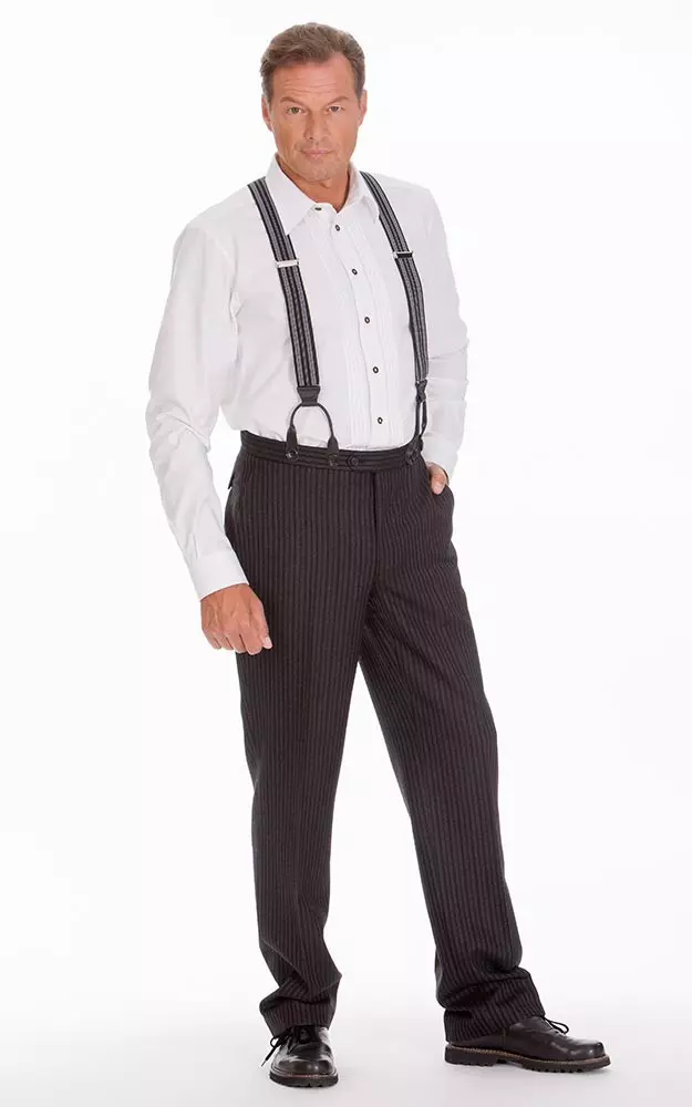 Stresemann-Hose Inzell Spitzbund, grau