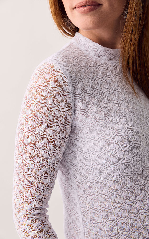 Trachtenbluse 52217, weiß