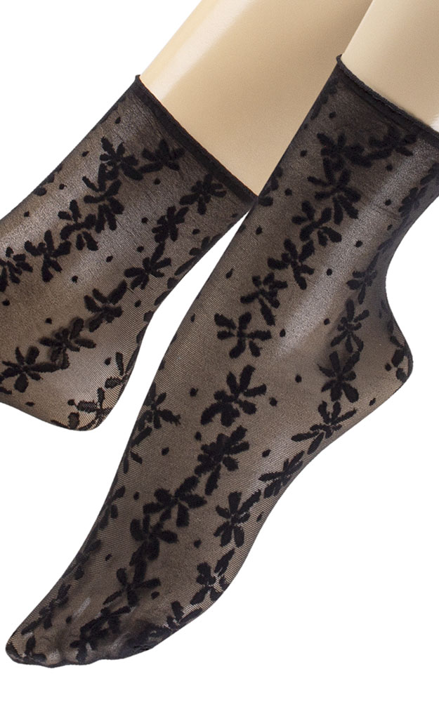 Damen-Socken Laura, schwarz