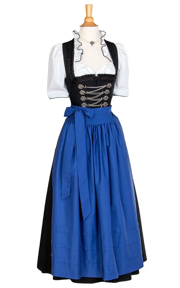 Schürze Stufen Extra, tintenblau