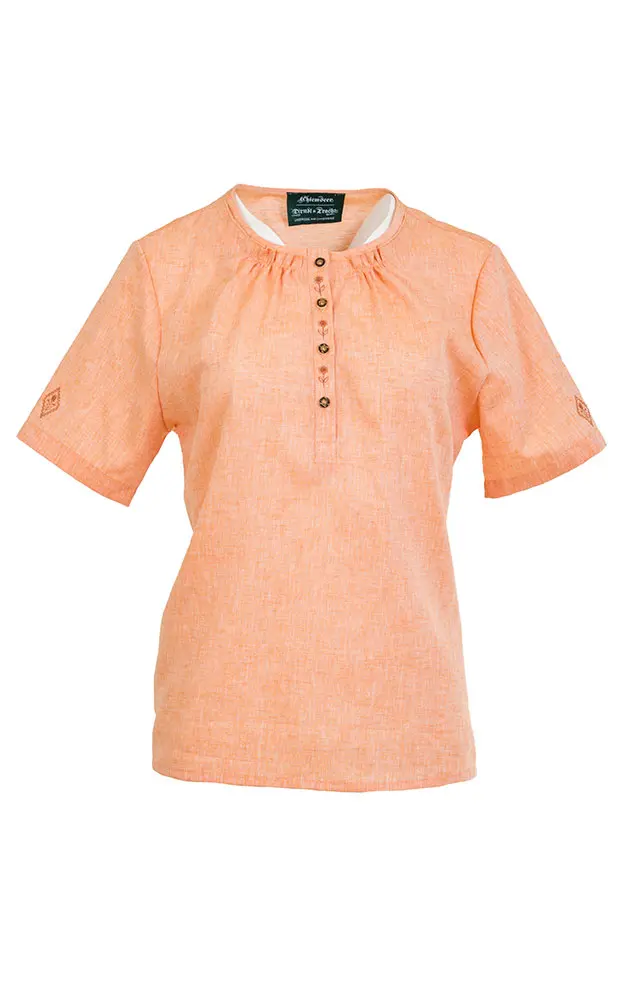 Trachtenshirt 6134 14110, orange