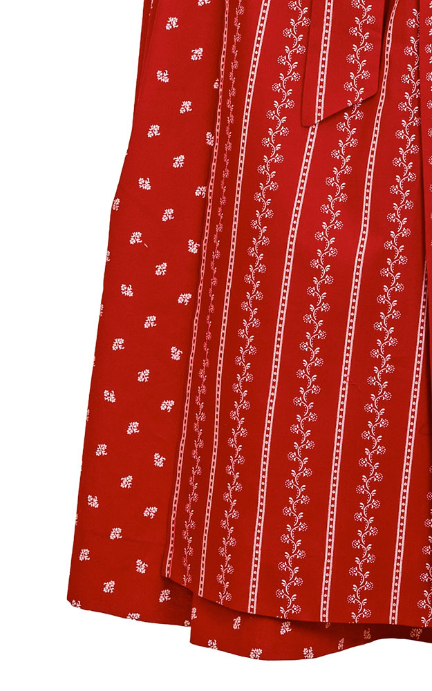 Blusendirndl Lindensee /E rot, ohne Schürze