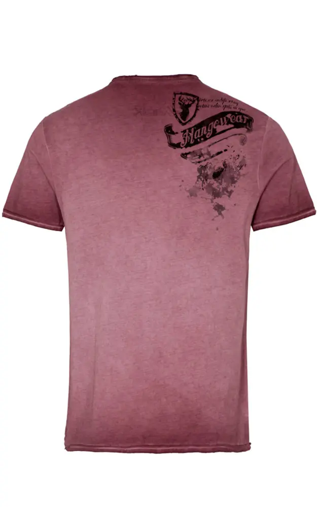 T-Shirt Hirsch, rot