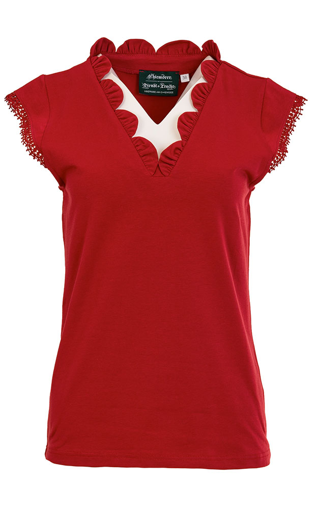 Damen-Shirt 9631, rot