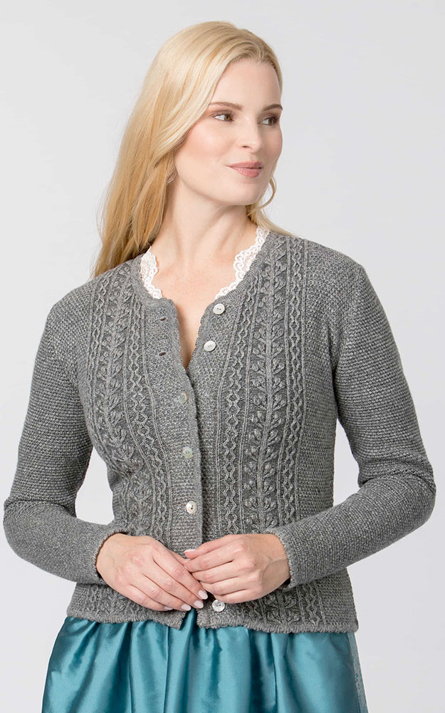 Strickjacke Bella, grau