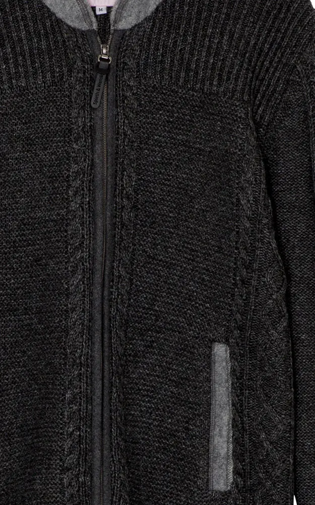 Strickjacke Baltus, anthrazit