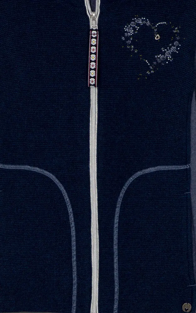 Walkjacke Binz, blau