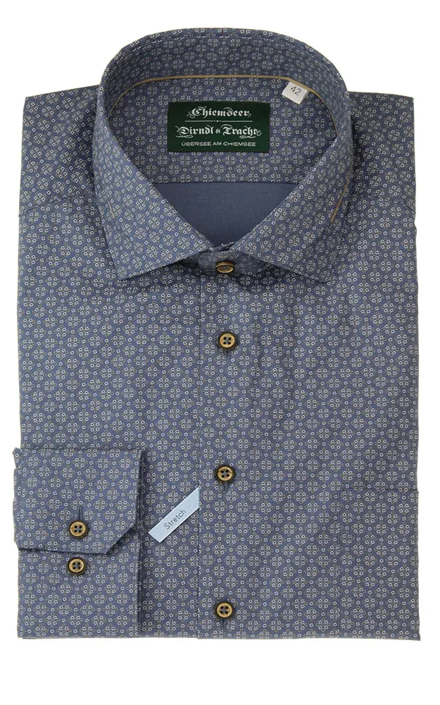 Hemd 3089 12178, blau - Slim fit