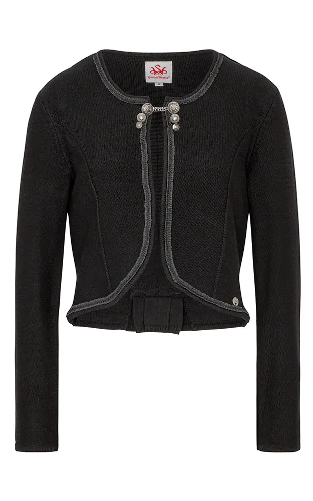 Strickjacke Alice, schwarz