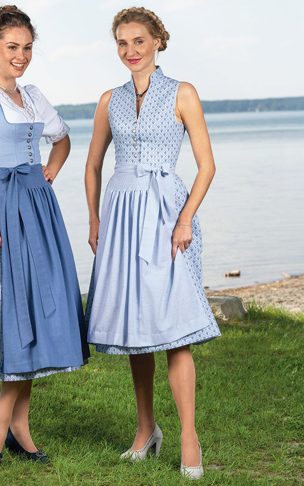 Blusendirndl Pustertal, mit Schürze
