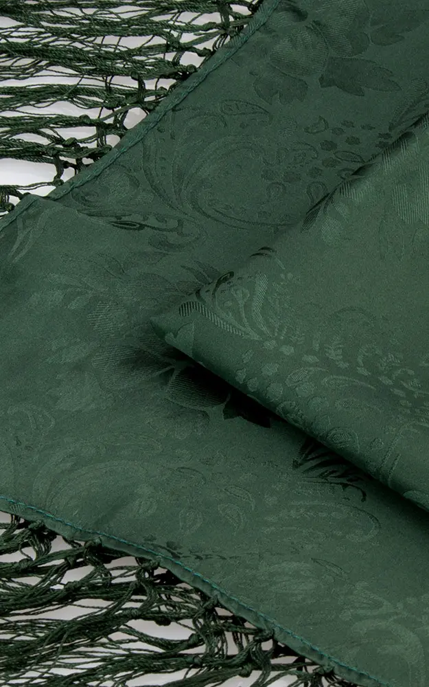 Seidentuch Nr. 64, tanne