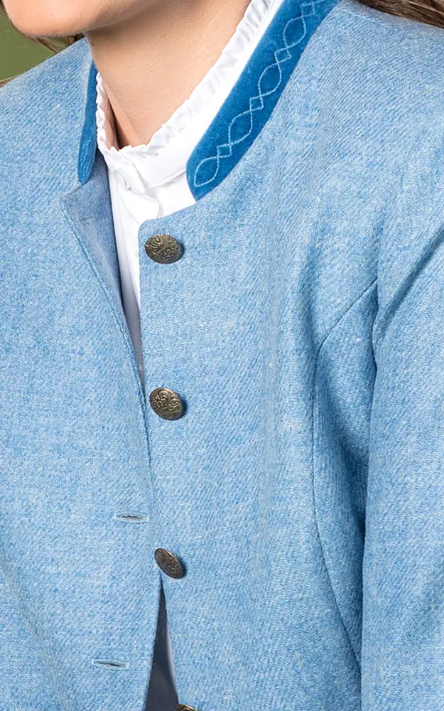 Jacke Krems, hellblau