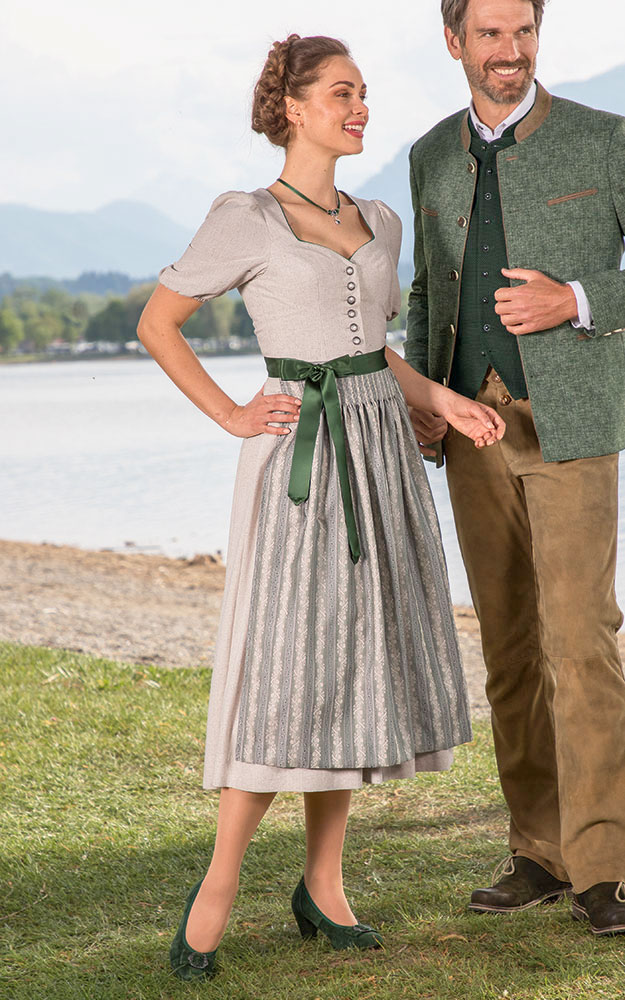 Dirndl Erlstätt, mit Schürze