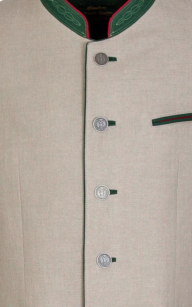 Janker Herrmann 2, Schilfleinen Slim-fit