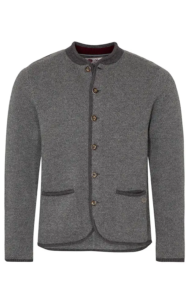 Strickjacke Gerald, anthtrazit - FC Bayern