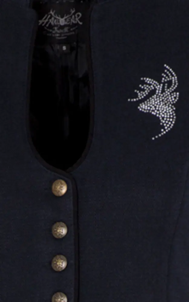 Damen-Weste Qalina, dunkelblau