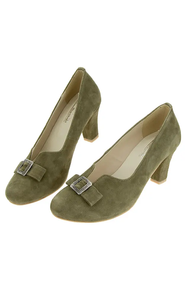 Velours-Schuhe 3007820046, khaki