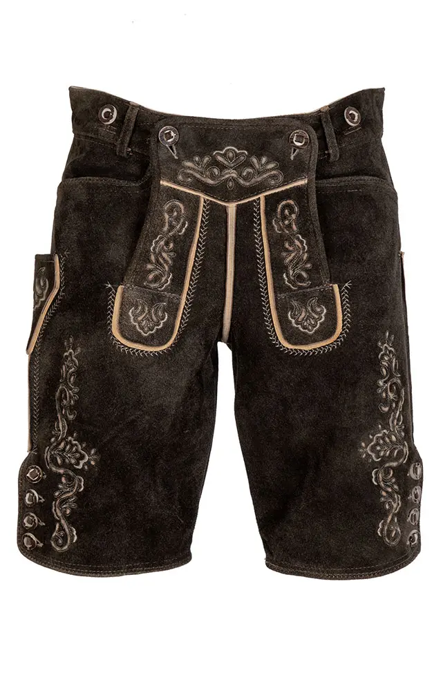 Lederhose Alois ohne Träger, ahorn