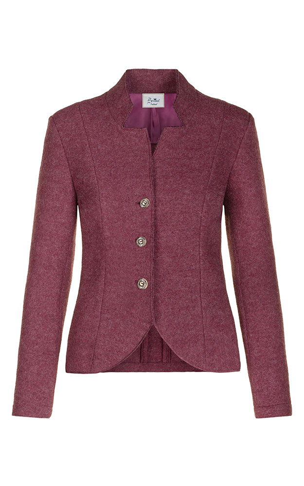 Walkjacke Gabriela, brombeer