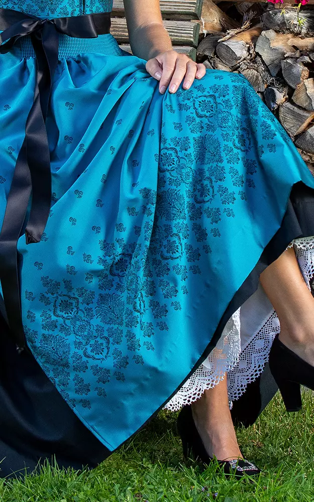 Schürze Bodensee, petrolblau