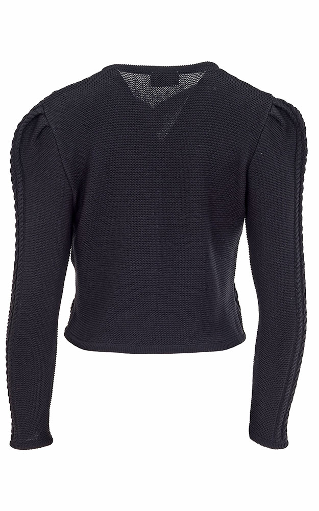Strickjacke Olea, schwarz