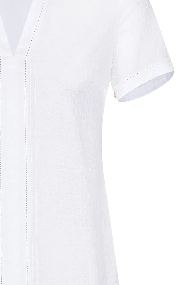 Trachtenbluse 05155J, weiß